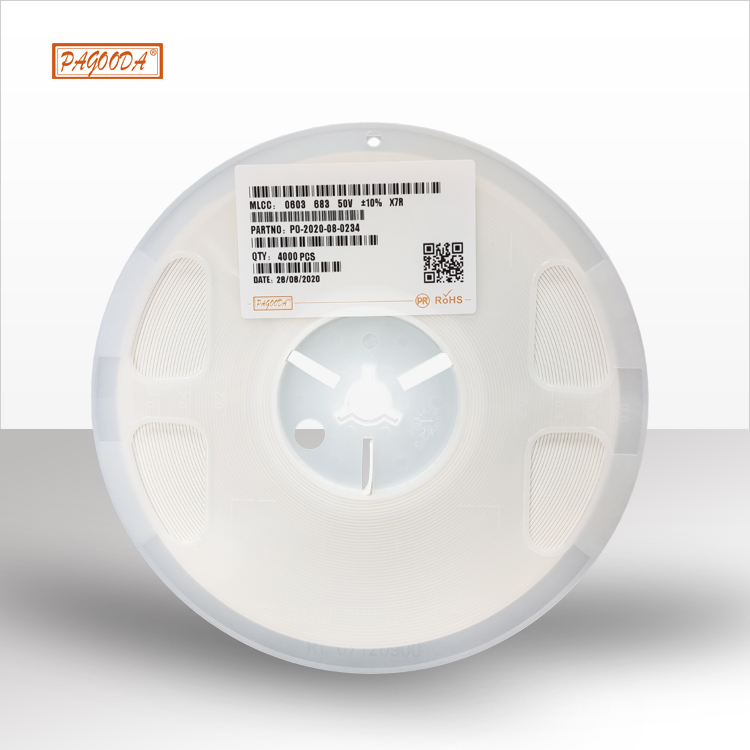 Ƭ 0603 NPO 5pF 50V 0.25pF 0.8mm